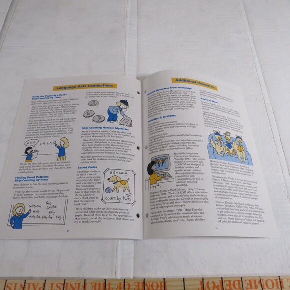 Skip Counting BIG BOOK (almost 2 feet tall) with teacher pages CLASSROOM SIZE - Picture 14 of 16